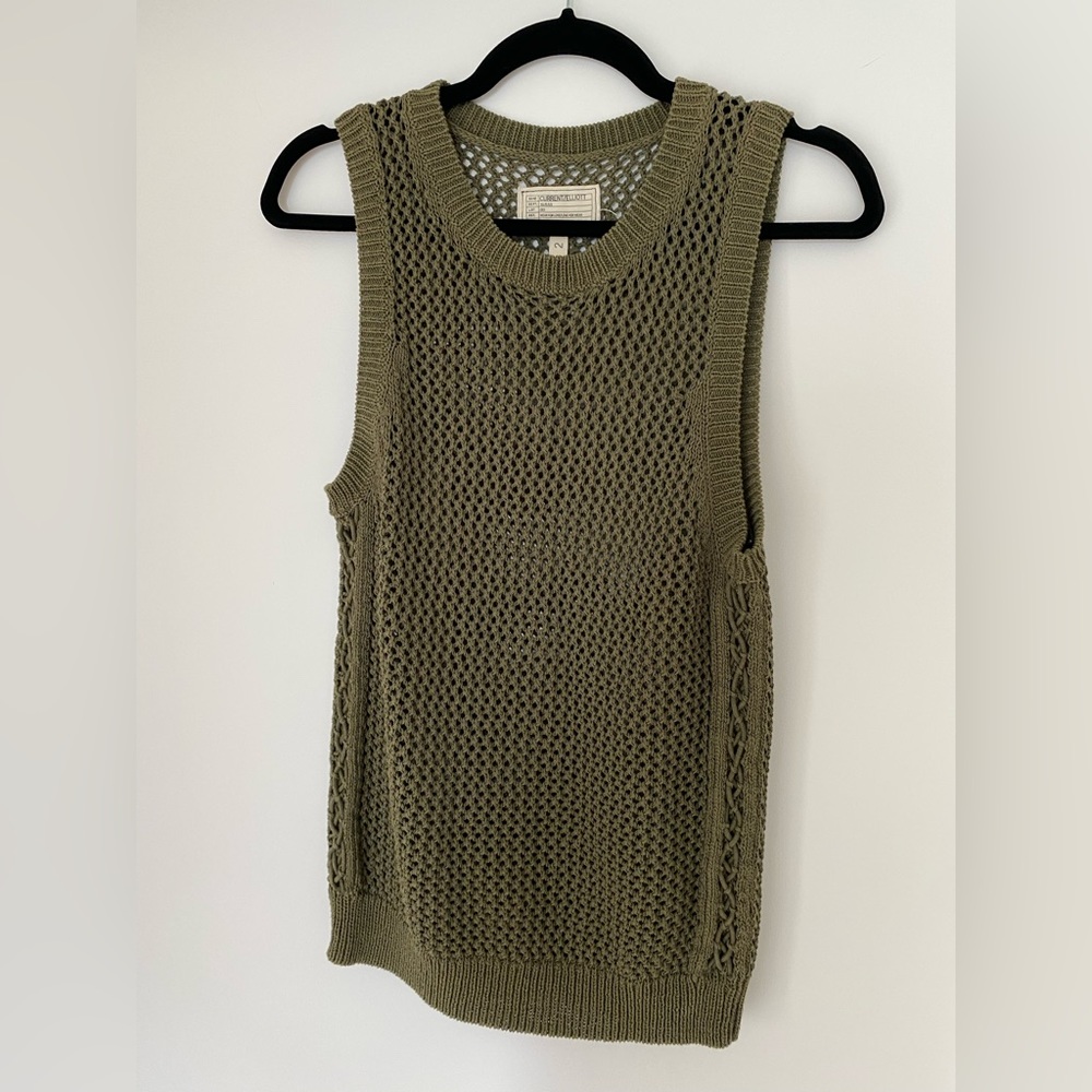 Olive Green Sweater Tank